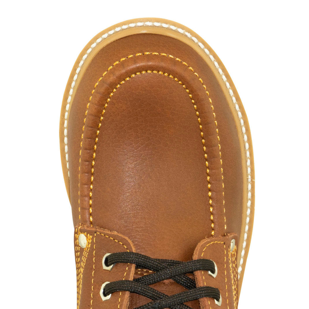 Establo Zapatos de trabajo con punta de mocasín Mil Rayas de cuero genuino - Punta suave