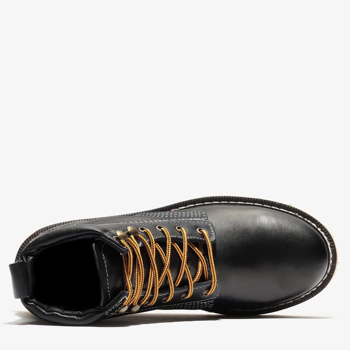 Bonanza Boots Boots Bonanza Frontier Classic 6" Plain Toe Work Boots top view