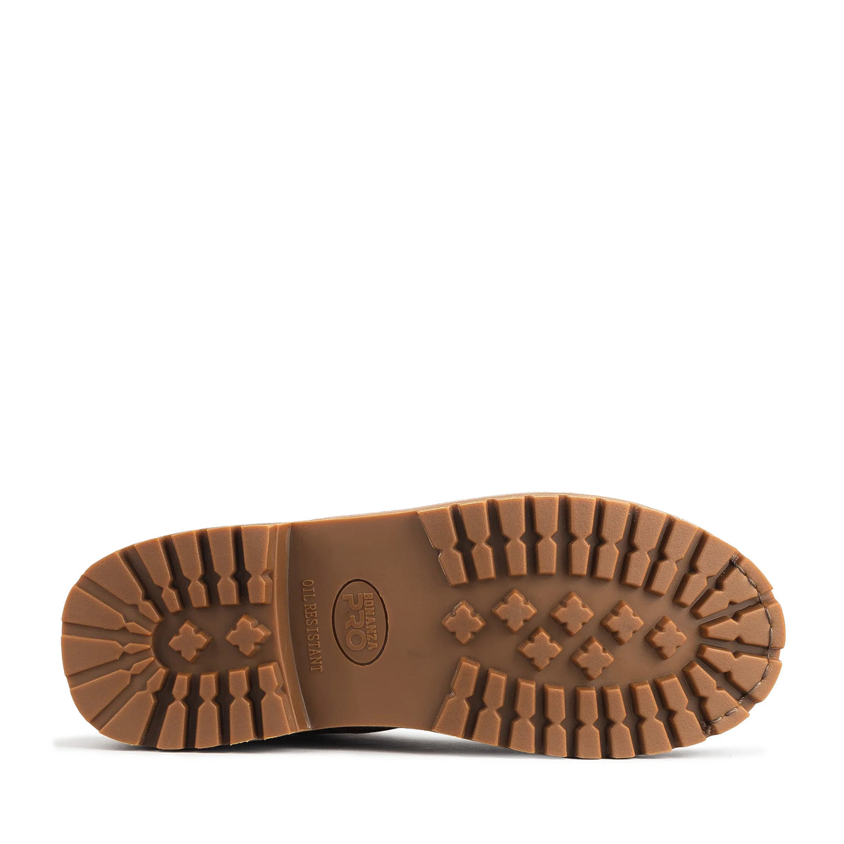 Brown Bonanza Trailhead PRO waterproof 6-inch work boots with plain toe design tractor sole