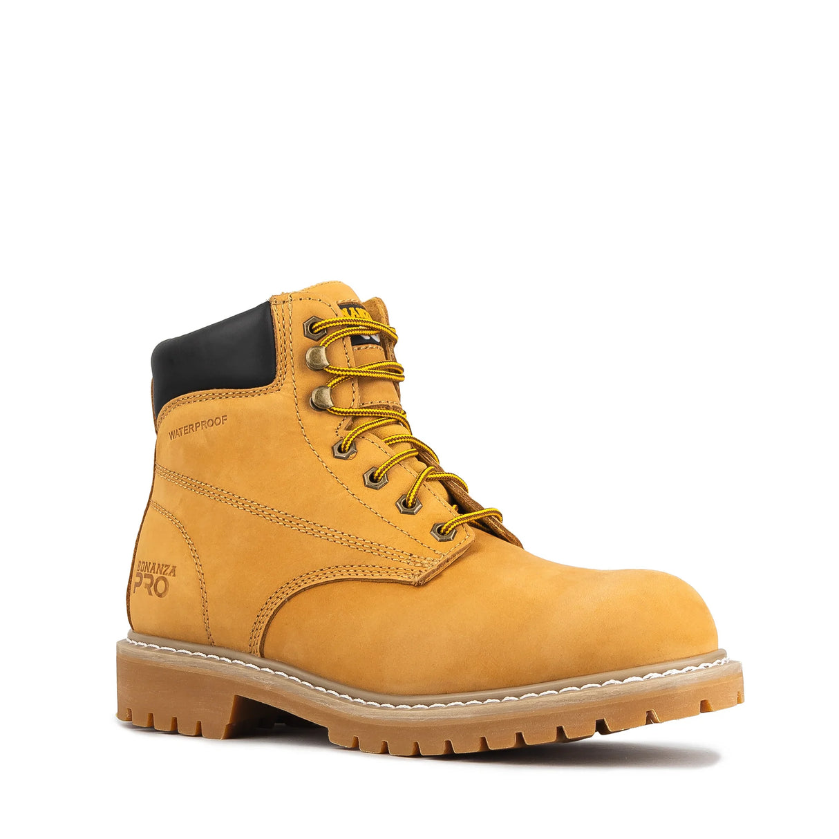 Botas de trabajo Bonanza Trailhead PRO de 6" con punta lisa e impermeables - Color tostado