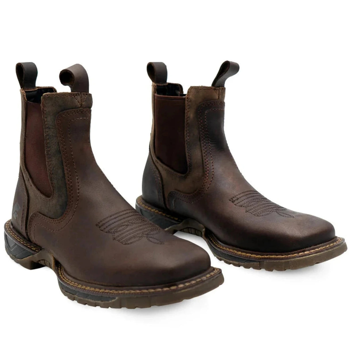 Cebu BC Thunder Chelsea Square Toe Work Boots - Soft Toe