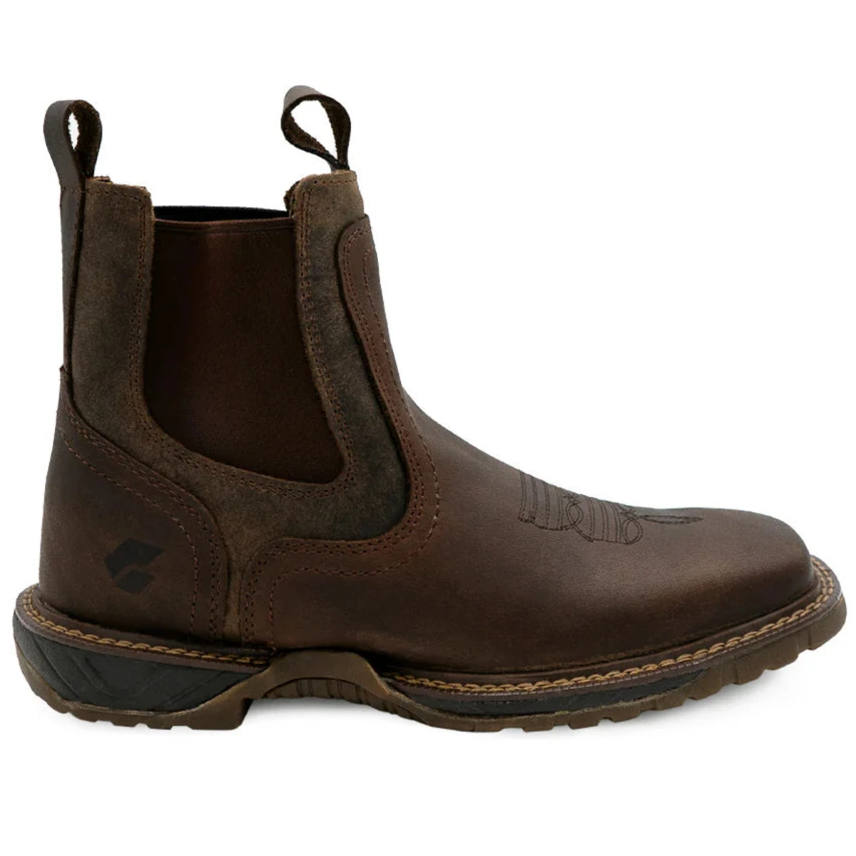 Cebu BC Thunder Chelsea Square Toe Work Boots - Soft Toe