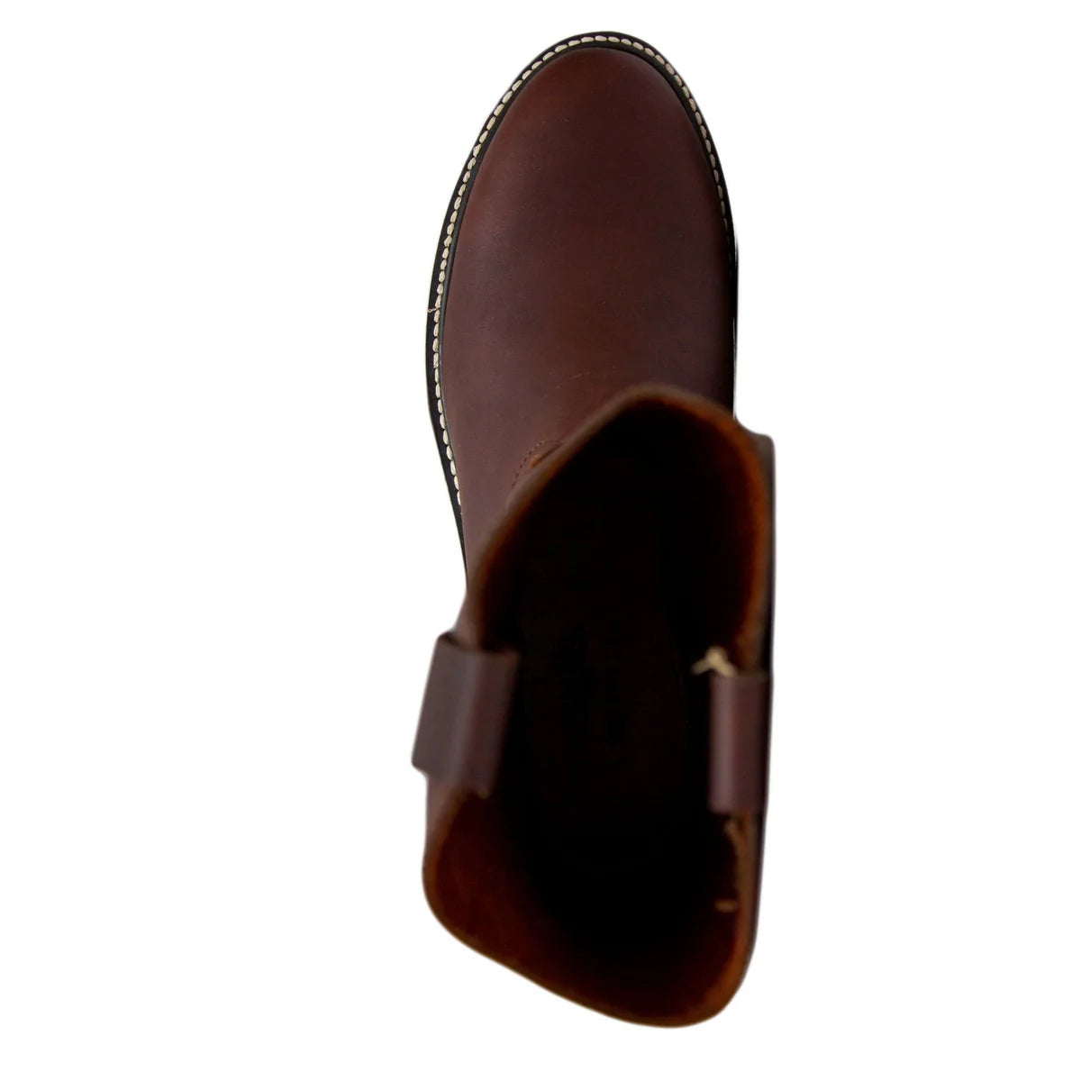 Botas de trabajo sin cordones Establo de piel auténtica Mil Rayas - Punta blanda