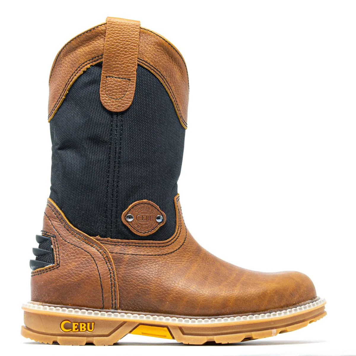 Cebu HL100 Lightweight Pull On 10" Work Boots - Soft Toe