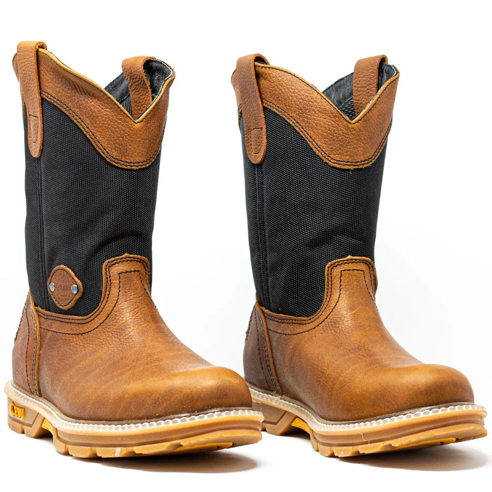 Cebu HL100 Lightweight Pull On 10" Work Boots - Soft Toe