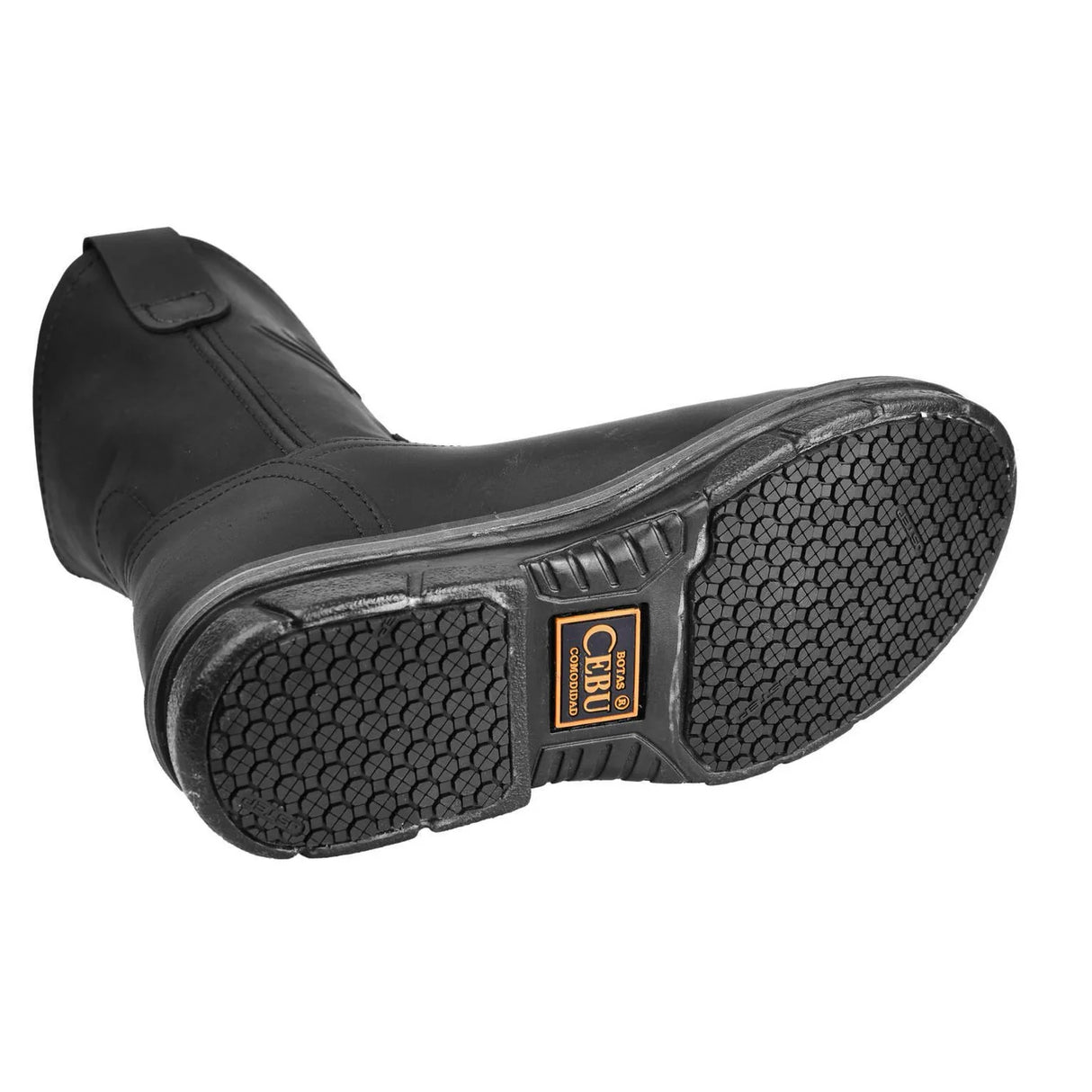 Cebu Max Grip High-Traction Pull On 10" Work Boots - Soft Toe