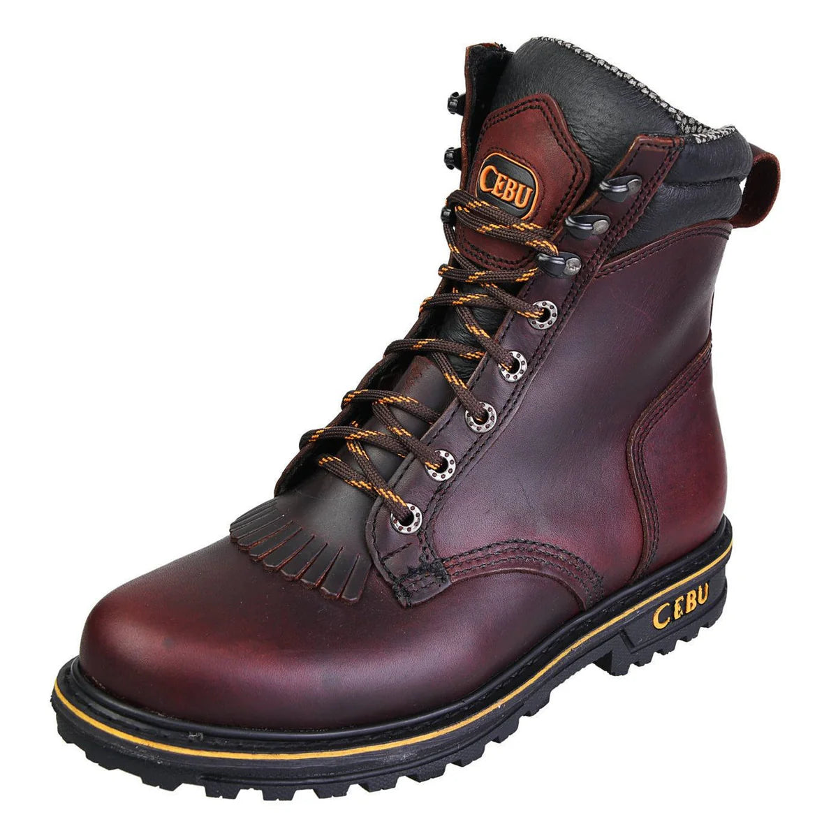 Cebu TK Lacer 8" Heavy Duty Work Boots - Soft Toe