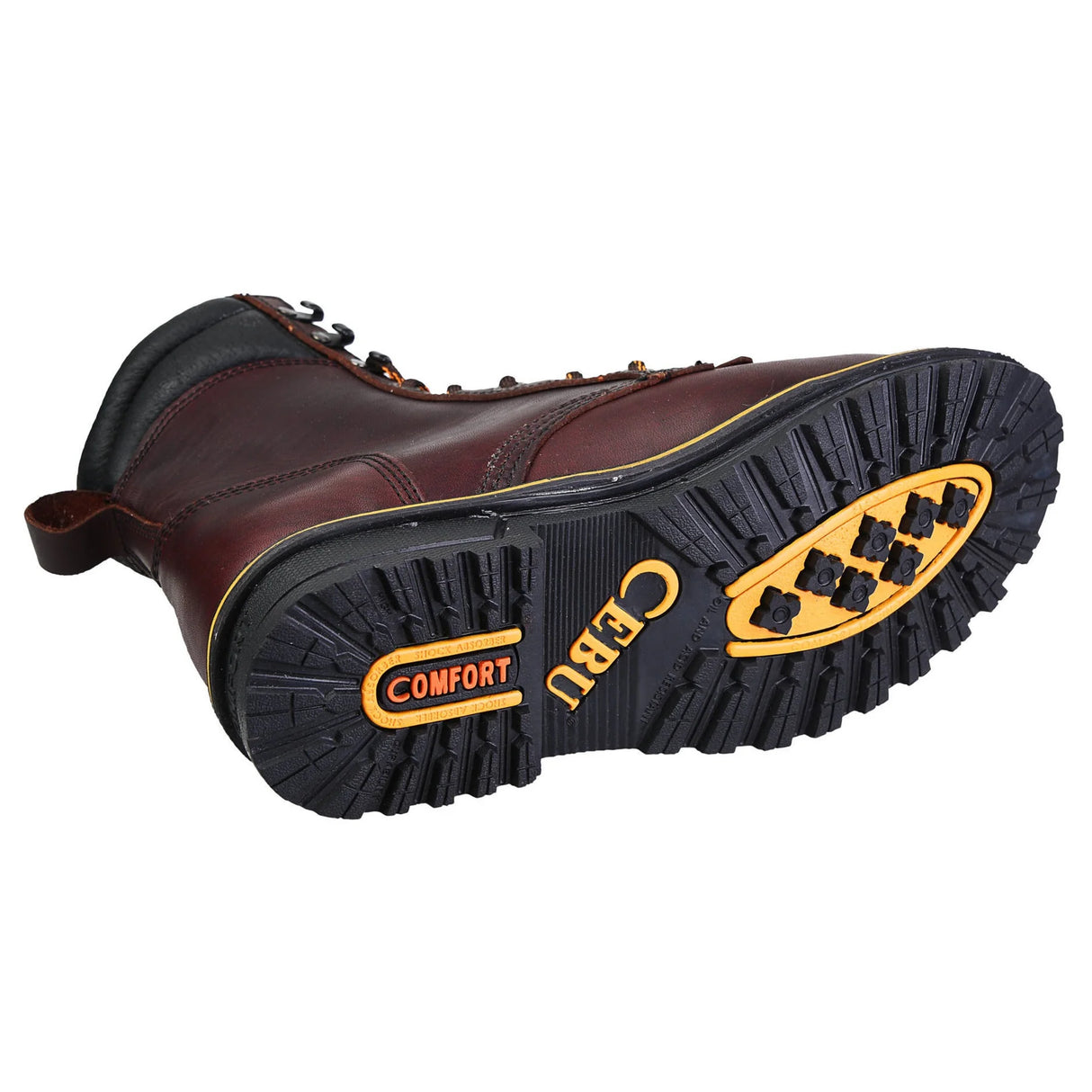 Cebu TK Lacer 8" Heavy Duty Work Boots - Soft Toe