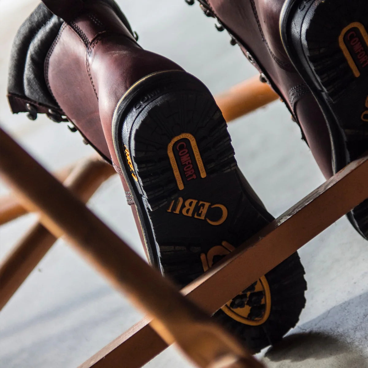 Cebu TK Lacer 8" Heavy Duty Work Boots - Steel Toe