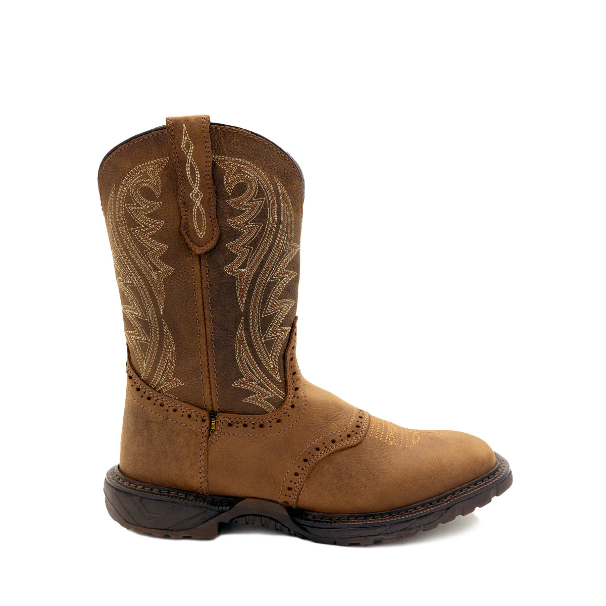 Cebu Comanche 10" Square Toe Western Work Boots - Soft Toe