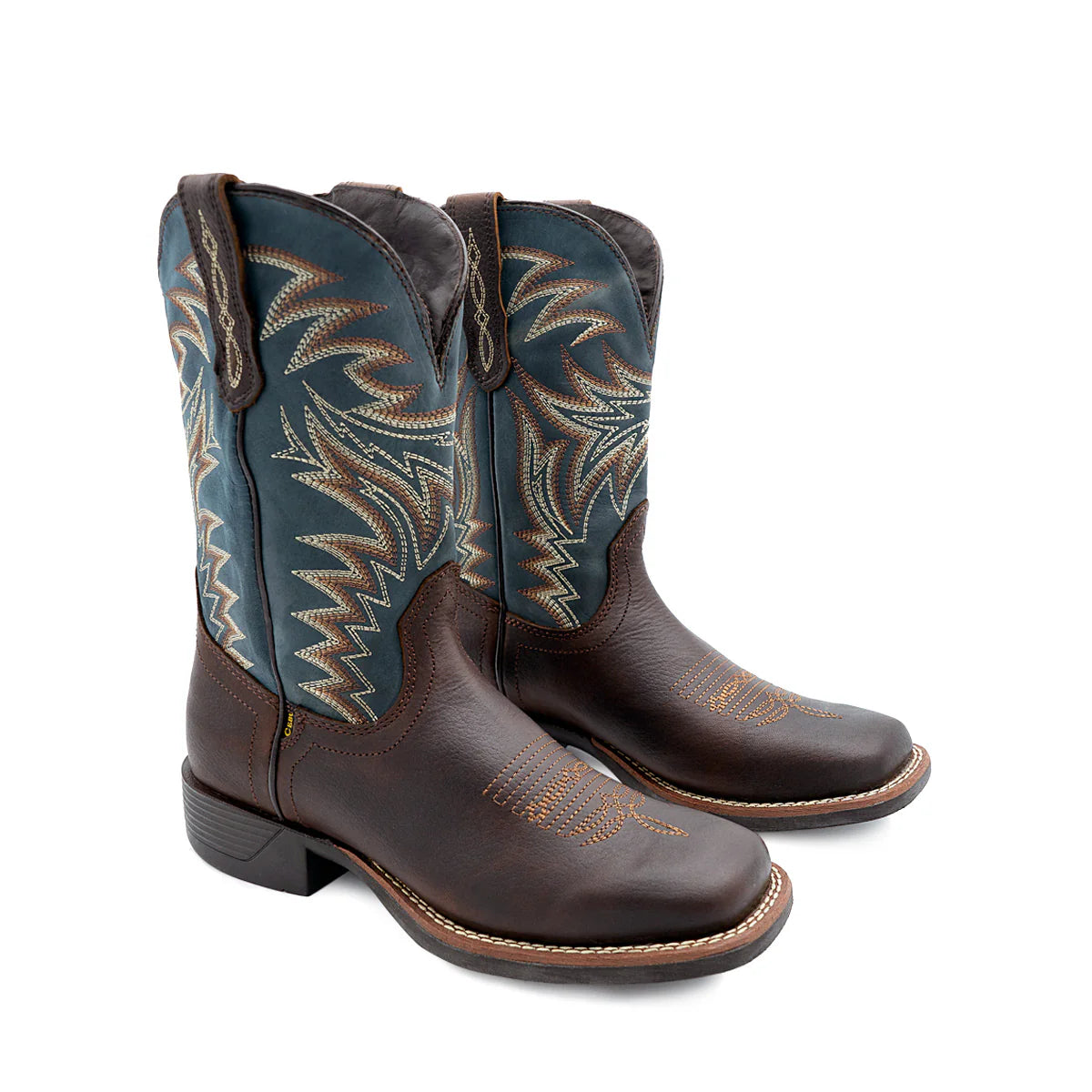 Cebu Denali 10" Square Toe Western Work Boots - Soft Toe