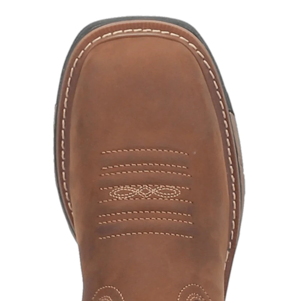 Botas de trabajo de cuero impermeables con punta de acero Blayde de Dan Post - Color canela