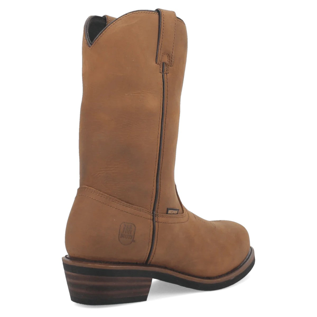 Botas de trabajo de cuero con punta de acero impermeables Dan Post Albuquerque - Marrón medio