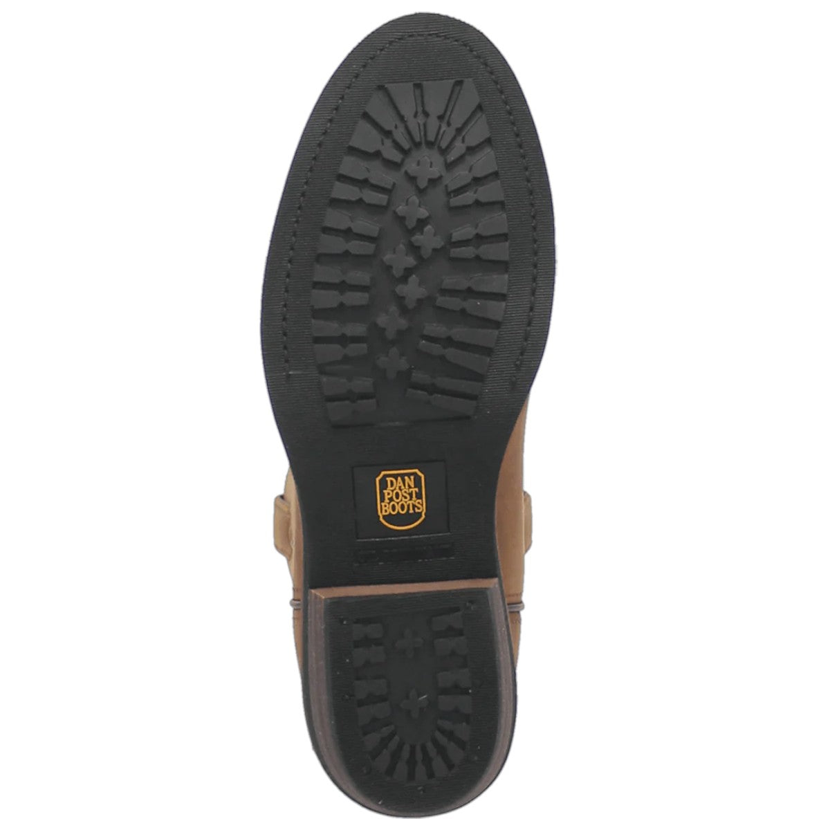 Botas de trabajo de cuero con punta de acero impermeables Dan Post Albuquerque - Marrón medio