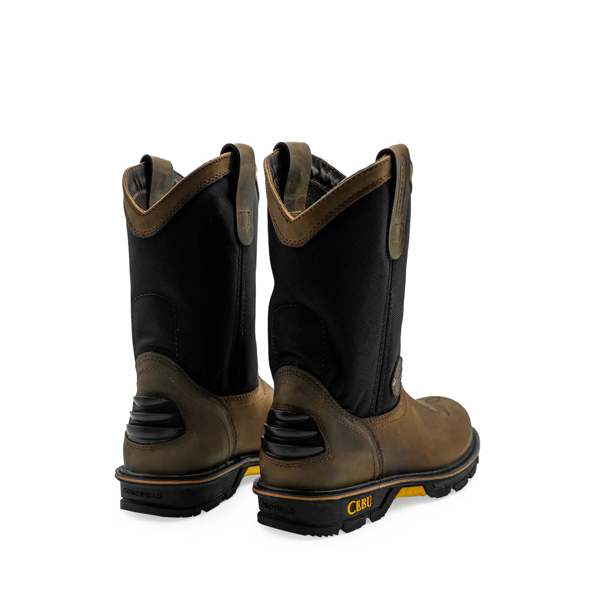 Cebu HL100 Lightweight Pull On 10" Work Boots - Soft Toe