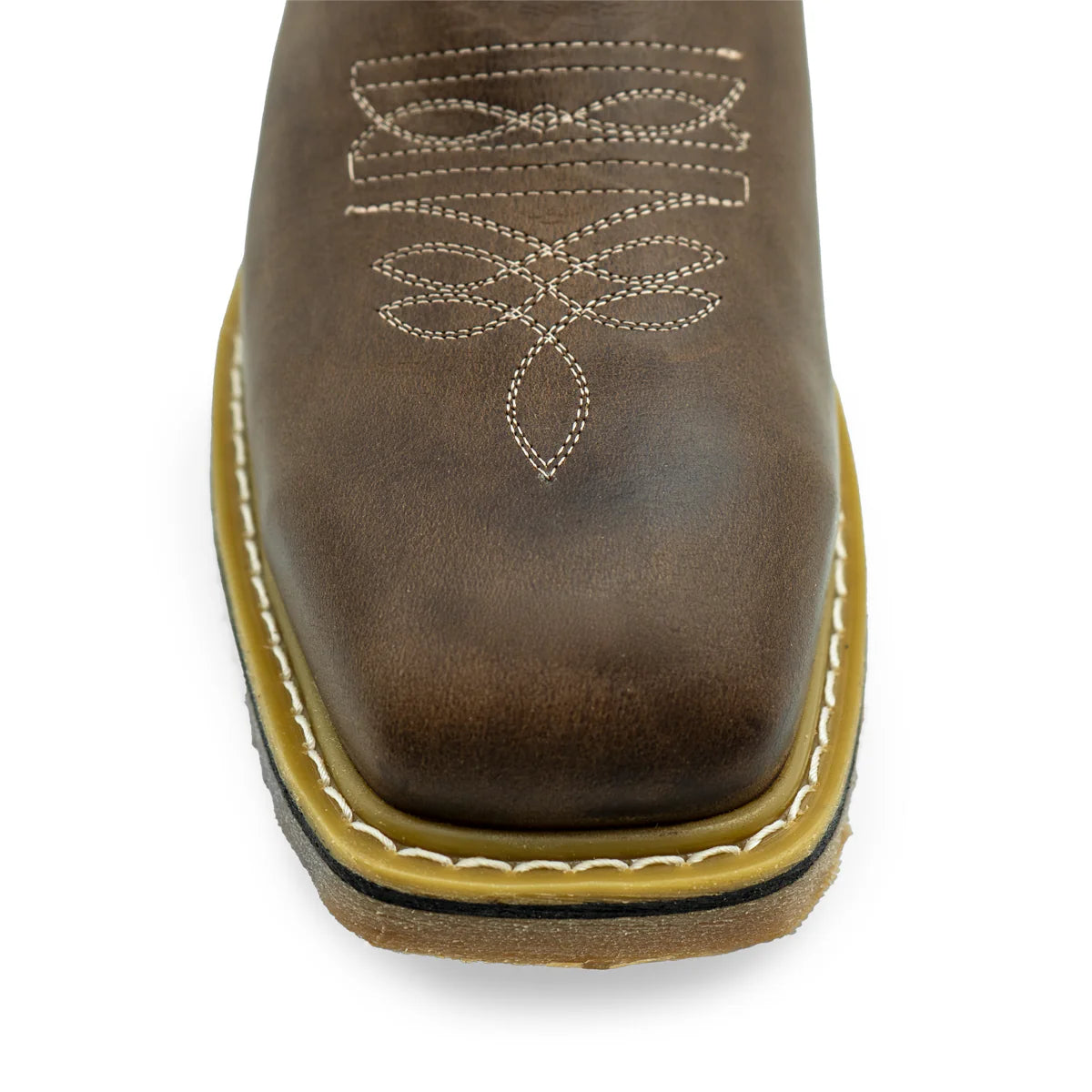 Cebu PR Rayas Wellington Pull On 10" Square Toe Work Boots - Soft Toe