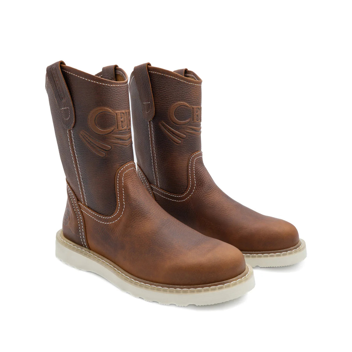 Cebu Rul 500 Pull On Soft Toe 10" Work Boots - Soft Toe