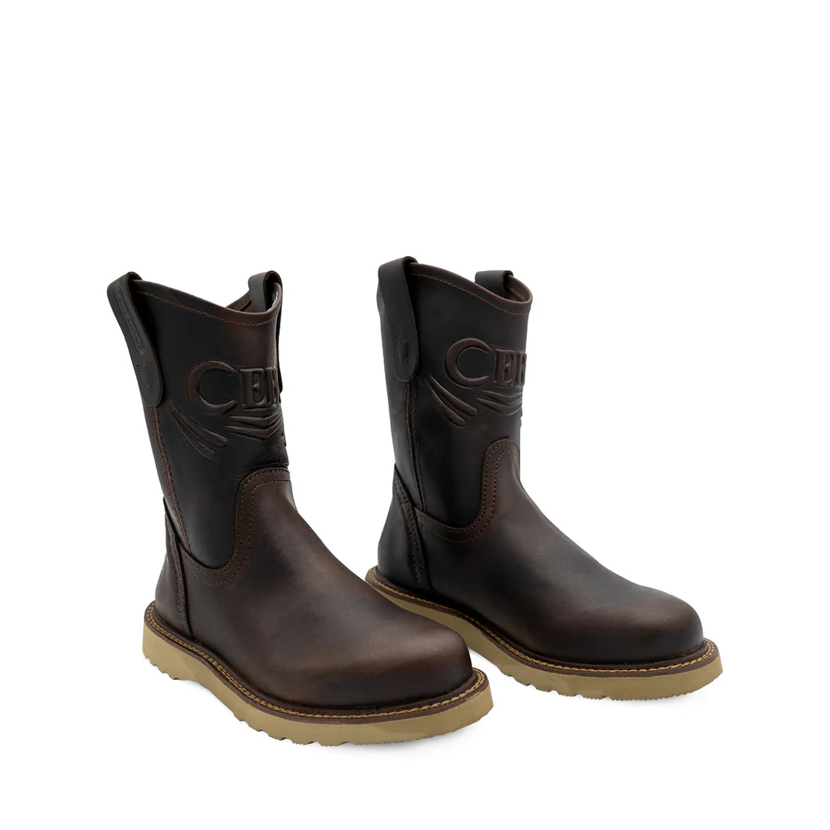 Cebu Rul 500 Pull On Soft Toe 10" Work Boots - Soft Toe