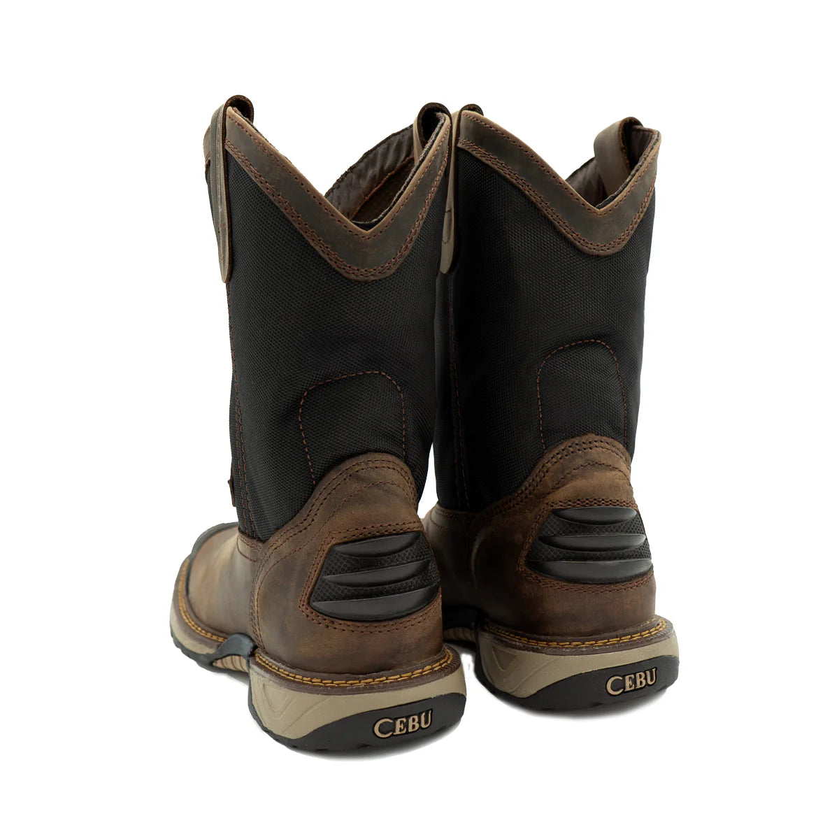 Cebu Thunder 300 Wellington 10" Work Boots - Rubber Shield & Soft Toe