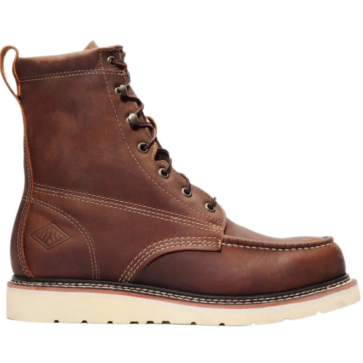 Bonanza Boots Boots Bonanza Frontier Classic 8" Moc Toe Work Boots - Steel Toe