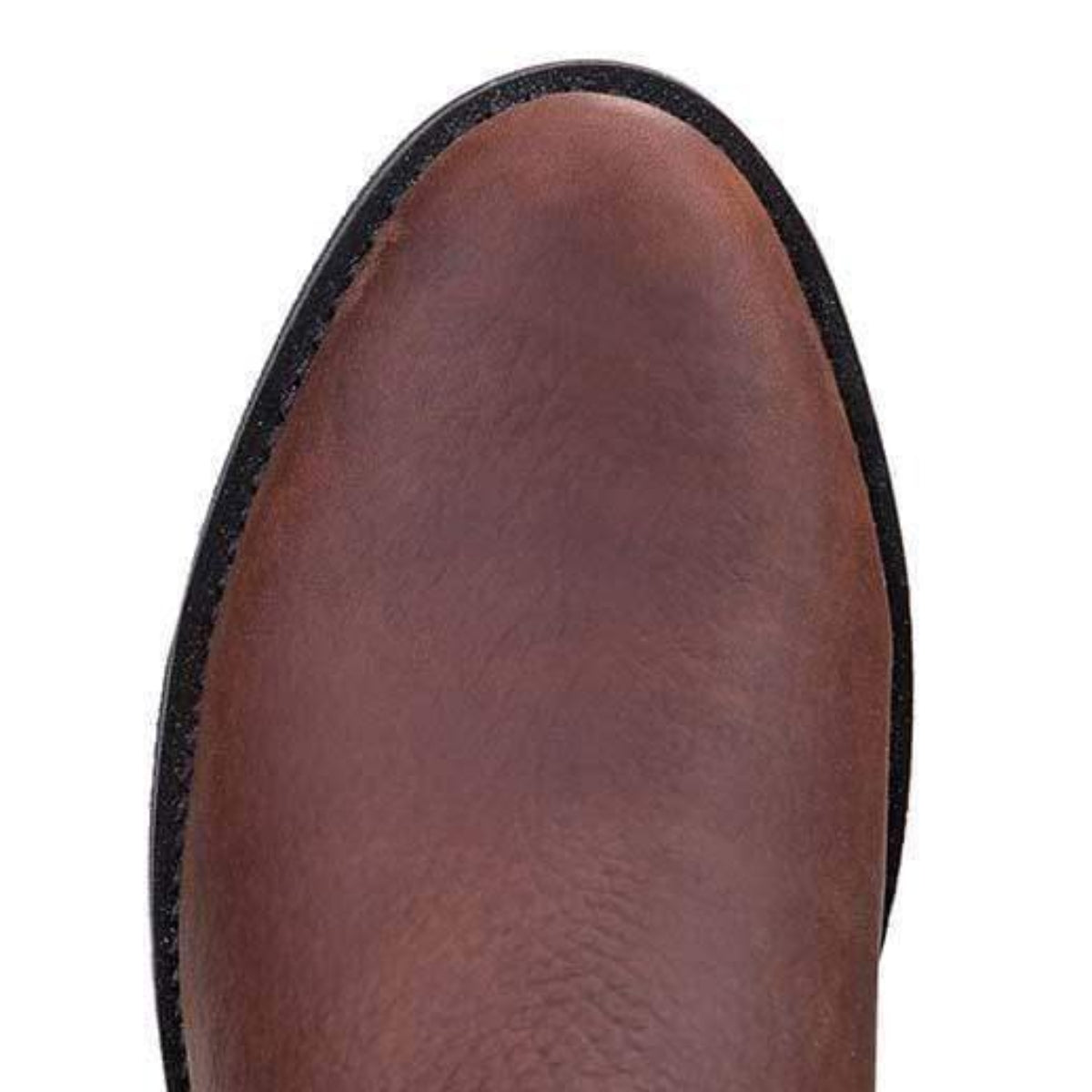 Botines de trabajo Establo de piel auténtica - Punta blanda (miel)