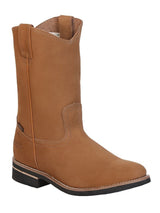 Establo Genuine Suede Leather Pull-On Work Boots - Soft Toe