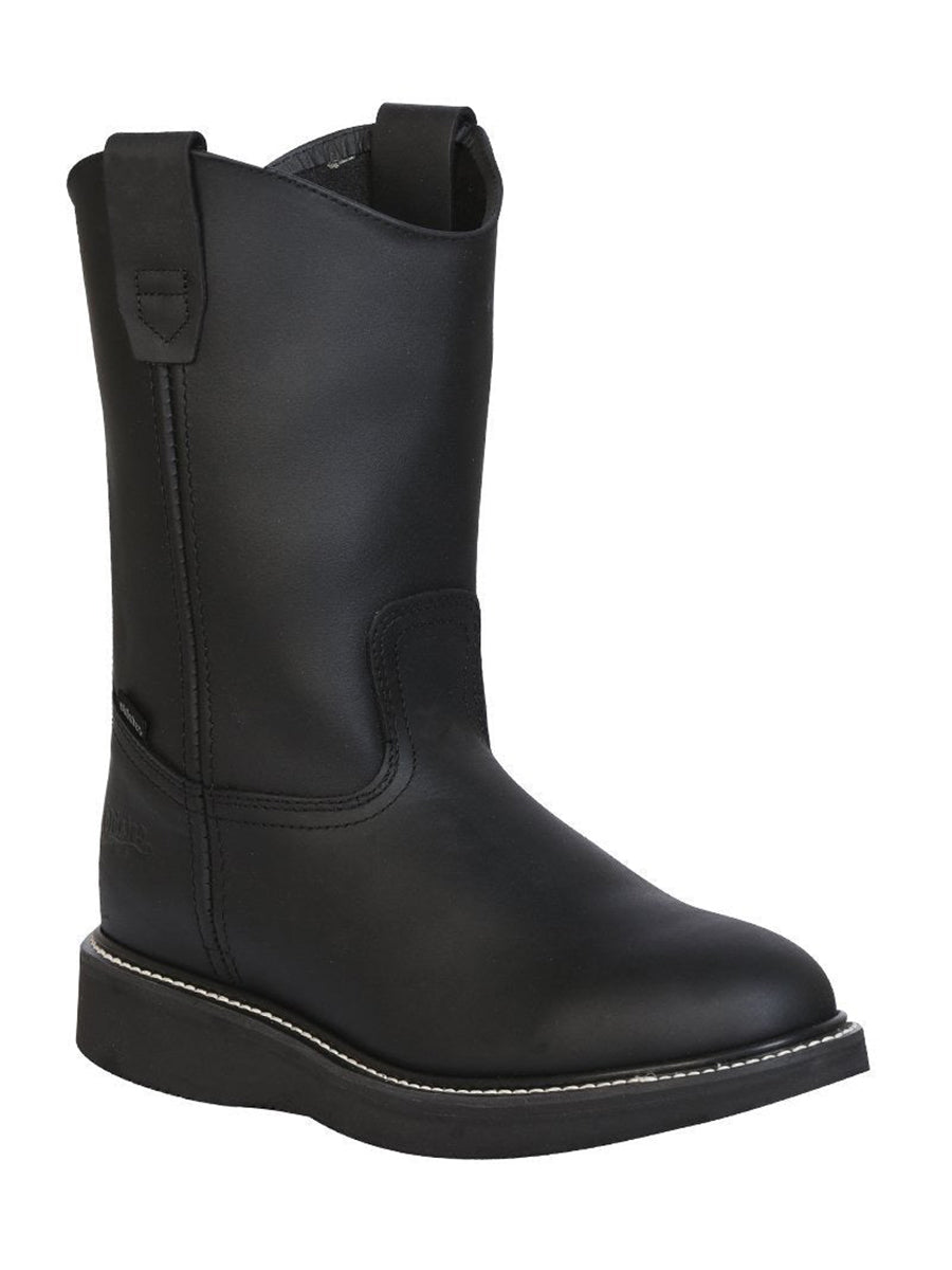 Establo Genuine Leather Mil Rayas Work Boots - Soft Toe
