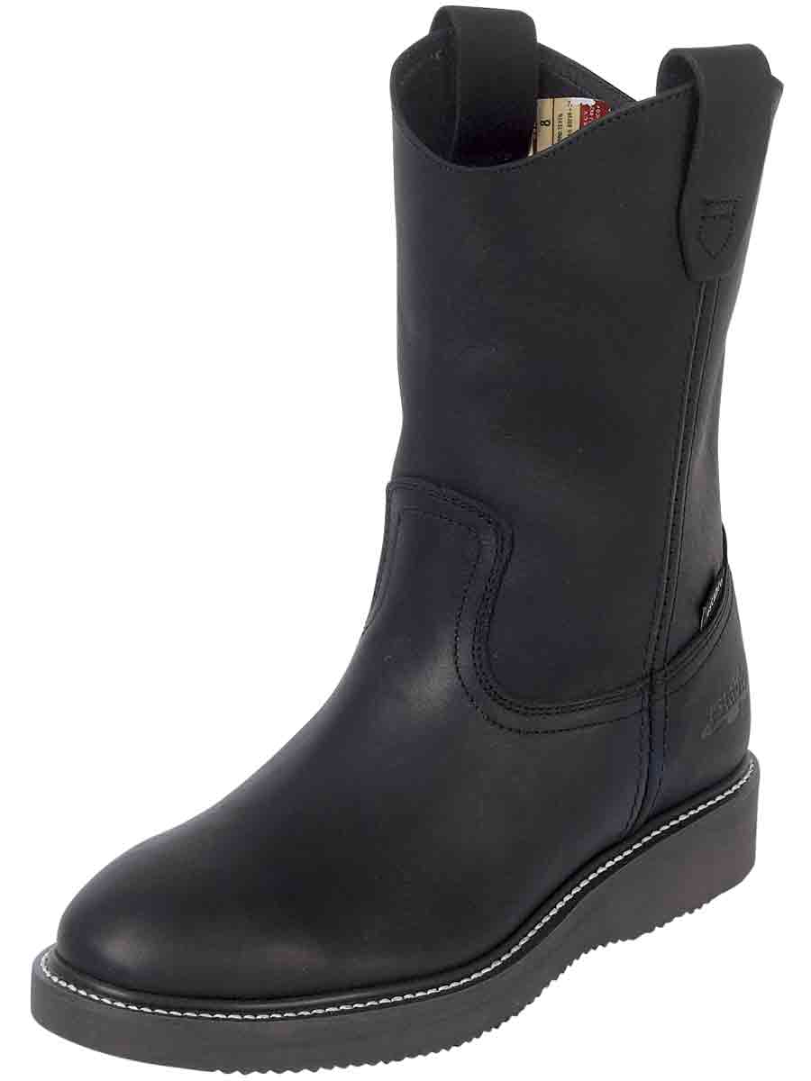 Establo Genuine Leather Mil Rayas Work Boots - Soft Toe