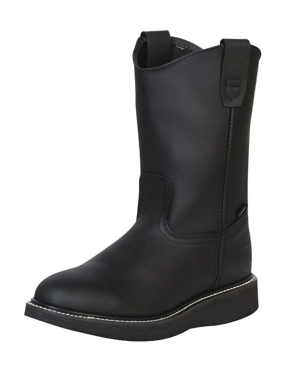 Establo Genuine Leather Mil Rayas Work Boots - Soft Toe