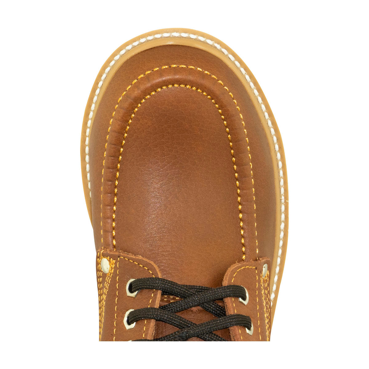 Establo Genuine Leather Mil Rayas Moc Toe Work Shoes - Soft Toe