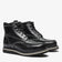 Jet Black Bonanza 6-inch moc toe work boots with durable leather and classic stitching
