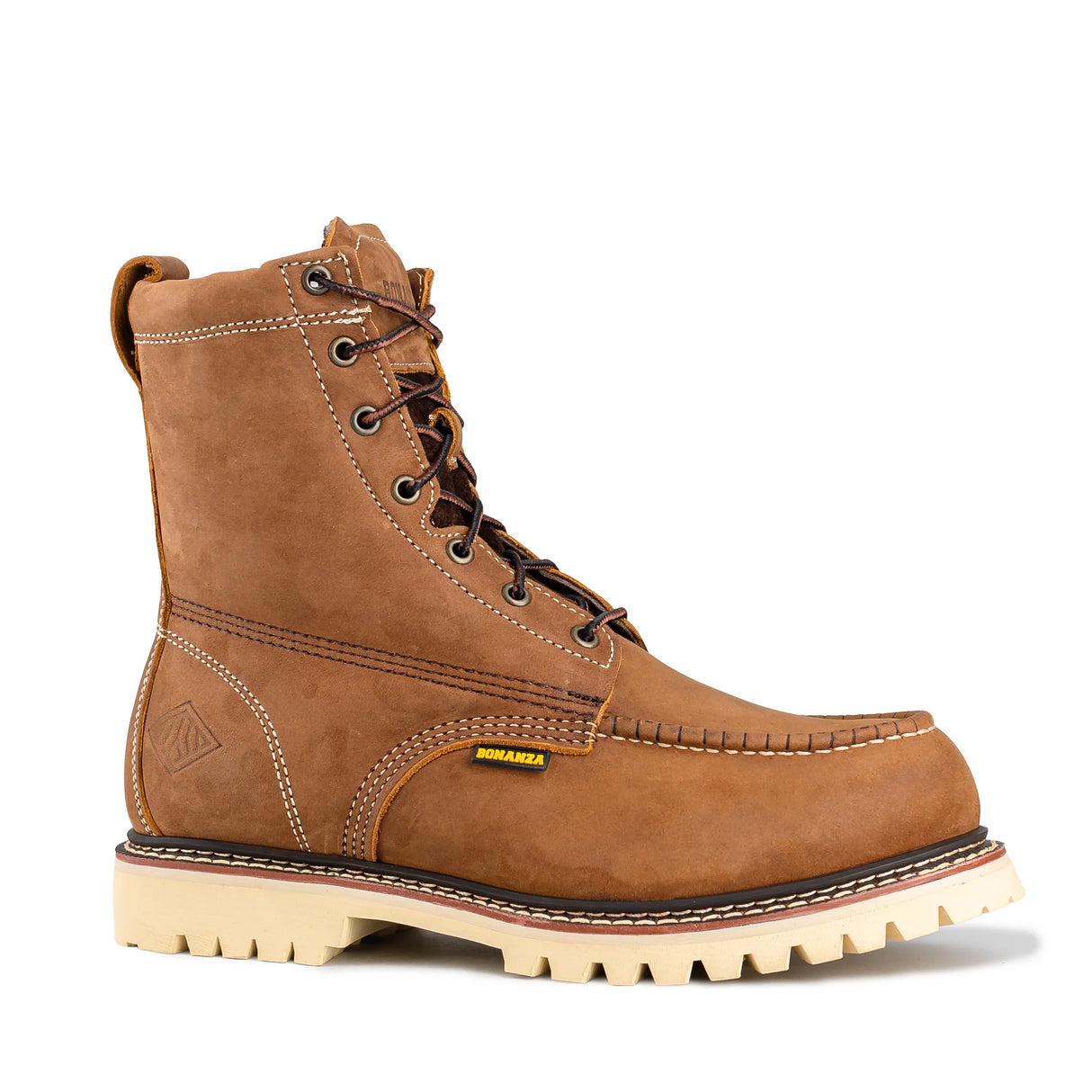 Bonanza Summit 8" Insulated Moc Toe Work Boots