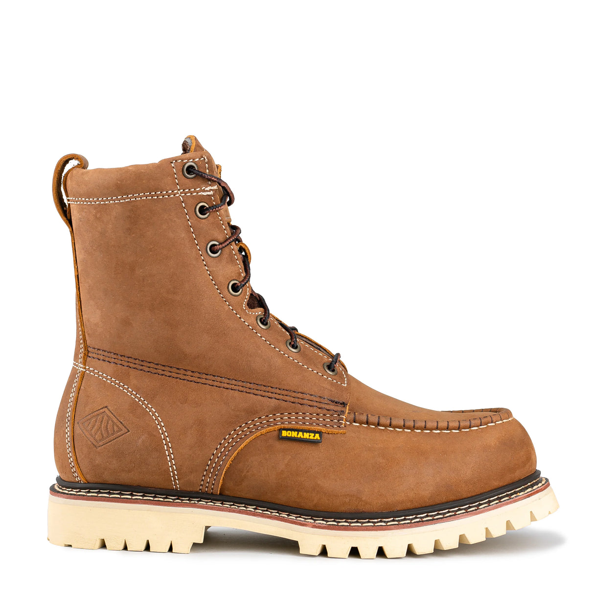 Bonanza Summit 8" Insulated Moc Toe Work Boots
