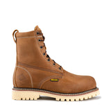 Bonanza Summit 8" Insulated Plain Toe Work Boots