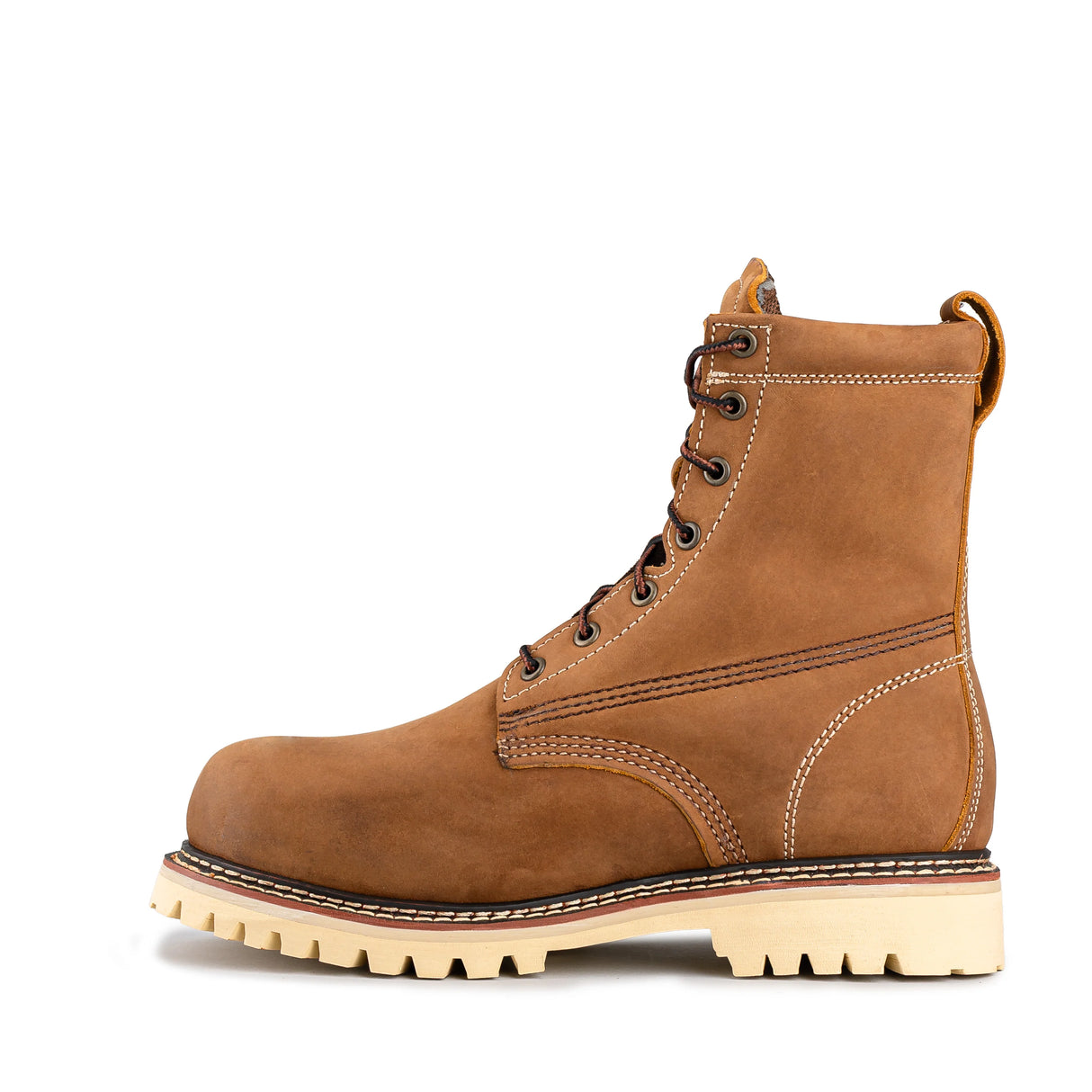 Bonanza Summit 8" Insulated Plain Toe Work Boots