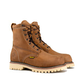 Bonanza Summit 8" Insulated Plain Toe Work Boots