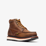 Bonanza Frontier Dual 6" Moc Toe Work Boots - Brown