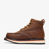 Bonanza Frontier Dual 6" Moc Toe Work Boots - Brown
