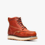 Bonanza Frontier Dual 6" Moc Toe Work Boots - Golden Brown