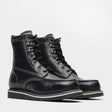 Bonanza 8-inch black moc toe work boots – rugged, reliable, and built for the toughest jobs