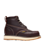 Bonanza Frontier Dual 6" Moc Toe Work Boots - Steel Toe - Burgundy
