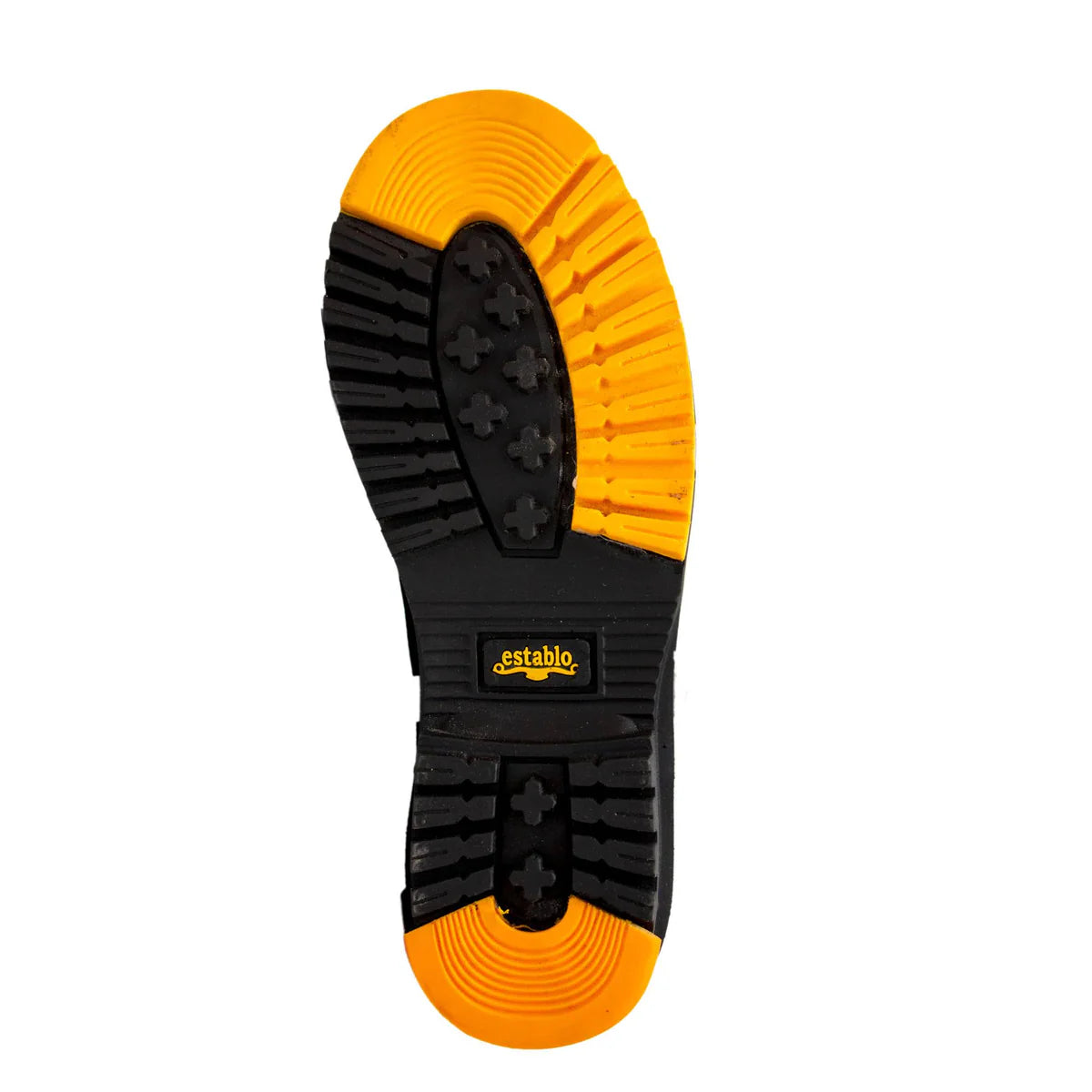 Establo Genuine Leather Track Sole Moc Toe Work Shoes - Soft Toe