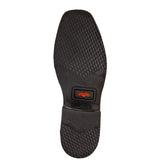 Establo Genuine Leather Pull-On Square Toe Work Boots - Soft Toe (Mango)