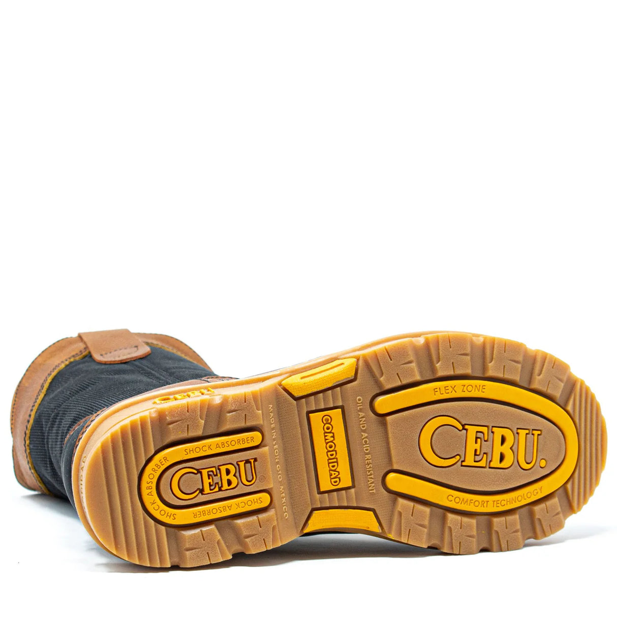 Cebu HL100 Lightweight Pull On 10" Work Boots - Soft Toe