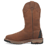 Botas de trabajo de cuero impermeables con punta de acero Blayde de Dan Post - Color canela