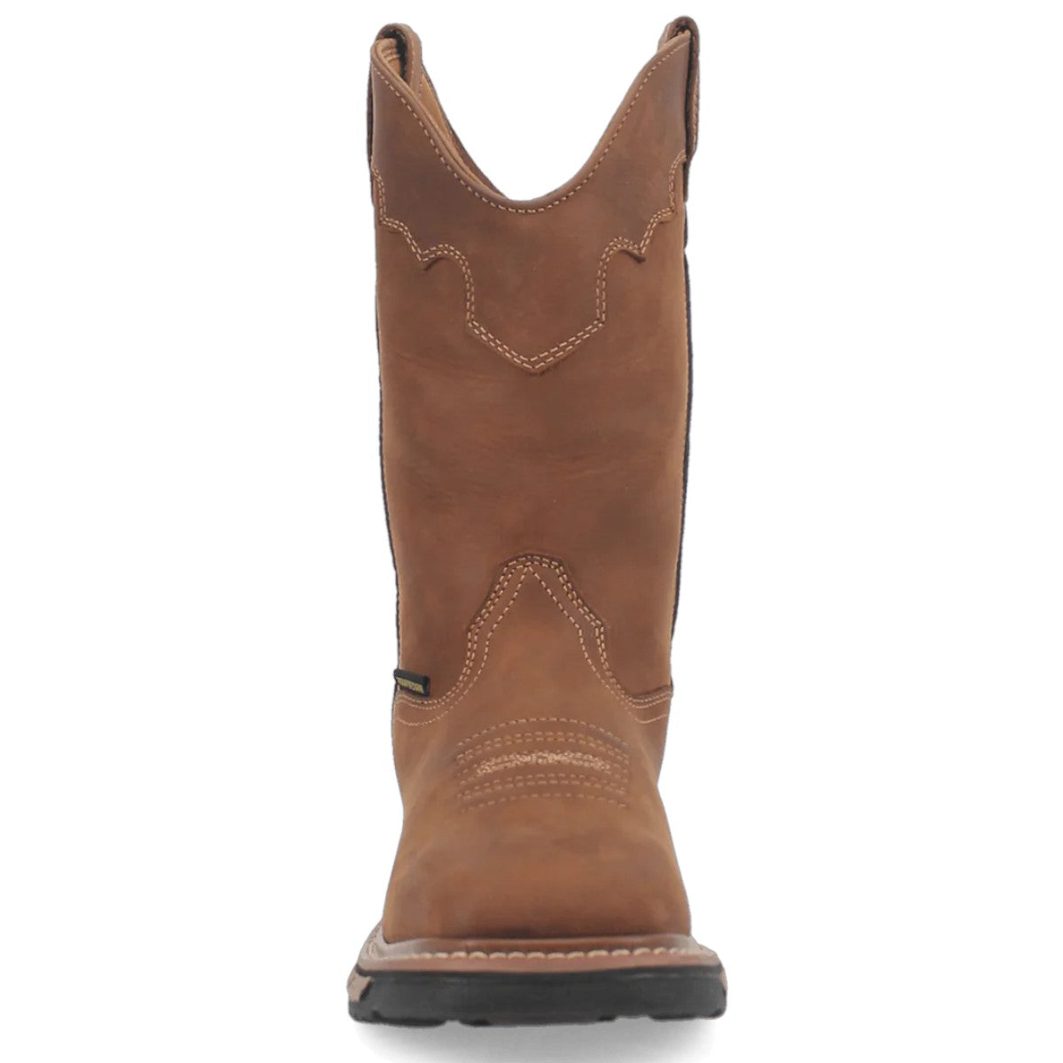 Botas de trabajo de cuero impermeables con punta de acero Blayde de Dan Post - Color canela