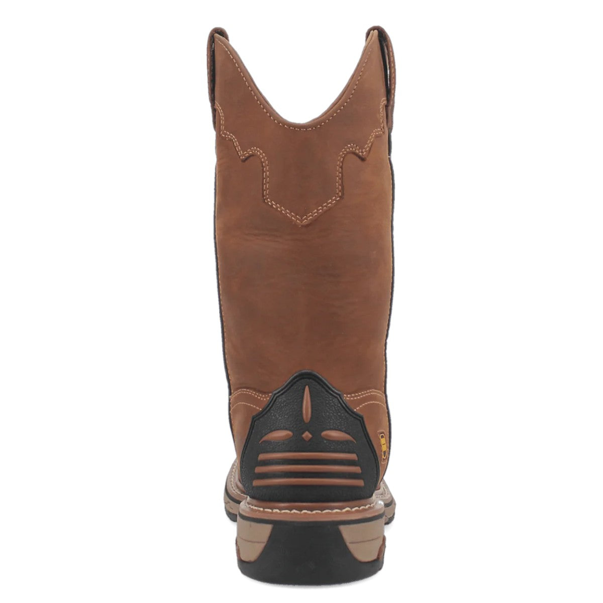 Botas de trabajo de cuero impermeables con punta de acero Blayde de Dan Post - Color canela