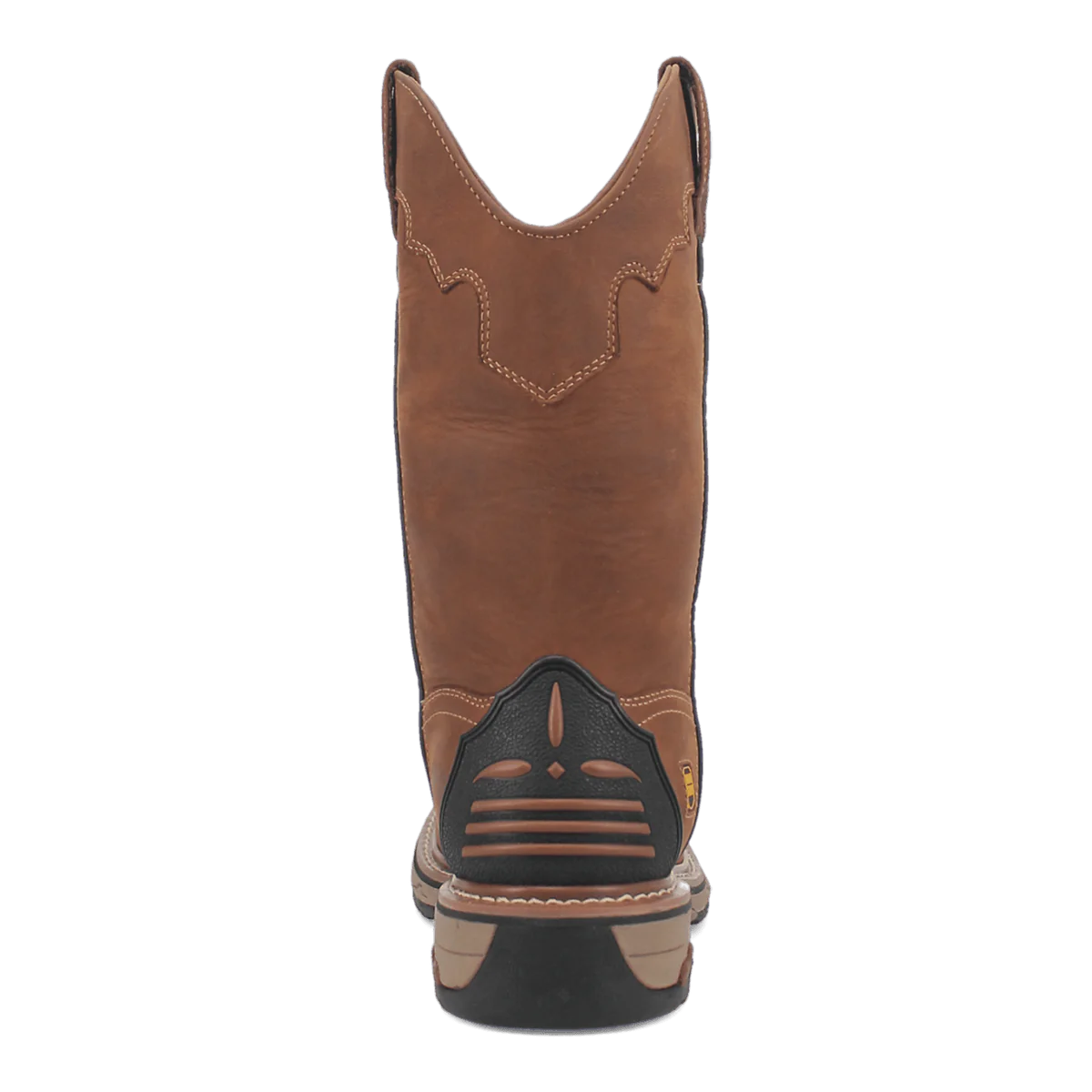 Dan Post Blayde Steel Toe Waterproof Leather Work Boots - Saddle Tan