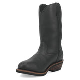 Botas de trabajo de cuero impermeables Dan Post Albuquerque - Negras