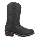 Botas de trabajo de cuero impermeables Dan Post Albuquerque - Negras